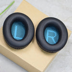 BOSE QC2 / QC15 / AE2 / QC25 / QC35용 LR 솜이 있는 1쌍 부드러운 이어머프 헤드폰 재킷