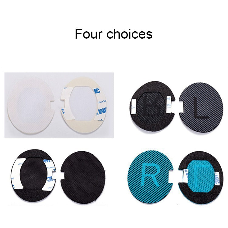 BOSE QC2 / QC15 / AE2 / QC25 / QC35용 LR 솜이 있는 1쌍 부드러운 이어머프 헤드폰 재킷