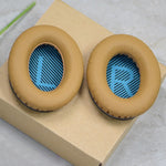 BOSE QC2 / QC15 / AE2 / QC25 / QC35용 LR 솜이 있는 1쌍 부드러운 이어머프 헤드폰 재킷