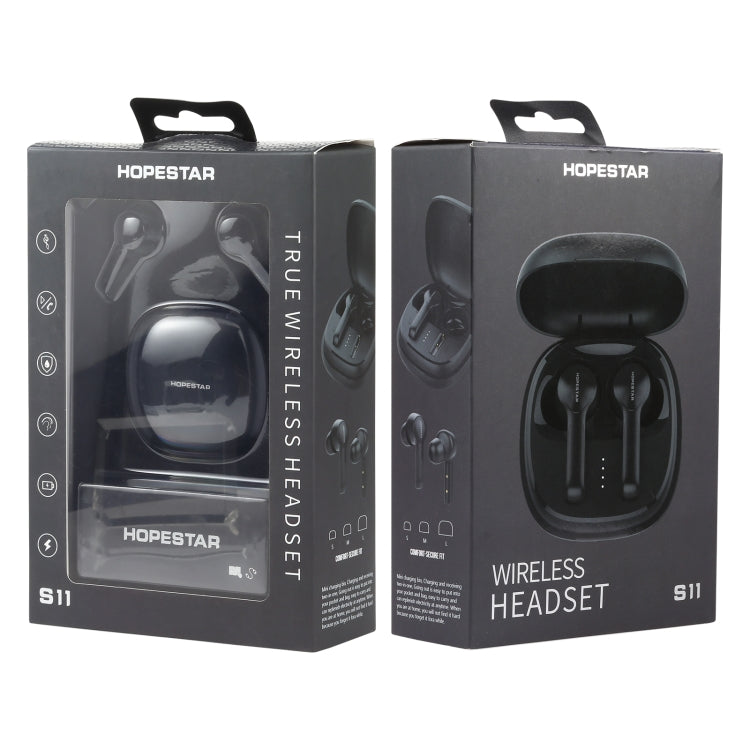 HOPESTAR S11 블루투스 5.0 진정한 무선 블루투스 이어폰, S11
