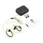 Mucro MB-232 러닝 인이어 스포츠 이어후크 유선 스테레오 헤드폰 조깅 체육관용, 3.5mm