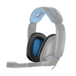 Sennheiser GSP300 / GSP301 / GSP302 / GSP303 / GSP350용 2개입 이어폰 쿠션 커버 이어머프 교체용 이어패드, 메시 없음