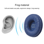 JBL Tune 600BTNC / T500BT / T450BT용 2개입 이어폰 쿠션 커버 이어머프 교체용 이어패드, 메시 포함, 개구리 블루, 개구리 화이트, 개구리 블랙, 개구리 핑크