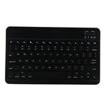 FT-1030 블루투스 3.0 ABS 브러시드 텍스처 키보드 + 스킨 텍스처 가죽 태블릿 케이스 for iPad Air / Air 2 / iPad Pro 9.7인치, 3단계 각도 조절 / 자석 / 슬립 기능, FT-1030D