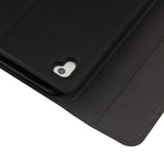 FT-1030 블루투스 3.0 ABS 브러시드 텍스처 키보드 + 스킨 텍스처 가죽 태블릿 케이스 for iPad Air / Air 2 / iPad Pro 9.7인치, 3단계 각도 조절 / 자석 / 슬립 기능, FT-1030D