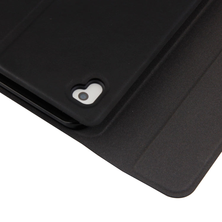 FT-1030 블루투스 3.0 ABS 브러시드 텍스처 키보드 + 스킨 텍스처 가죽 태블릿 케이스 for iPad Air / Air 2 / iPad Pro 9.7인치, 3단계 각도 조절 / 자석 / 슬립 기능, FT-1030D