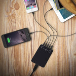 Q8118 1 퀵 차지 3.0 + 4 스마트 식별 USB + 1 USB-C / 타입-C 3.1 데스크탑 USB 충전기
