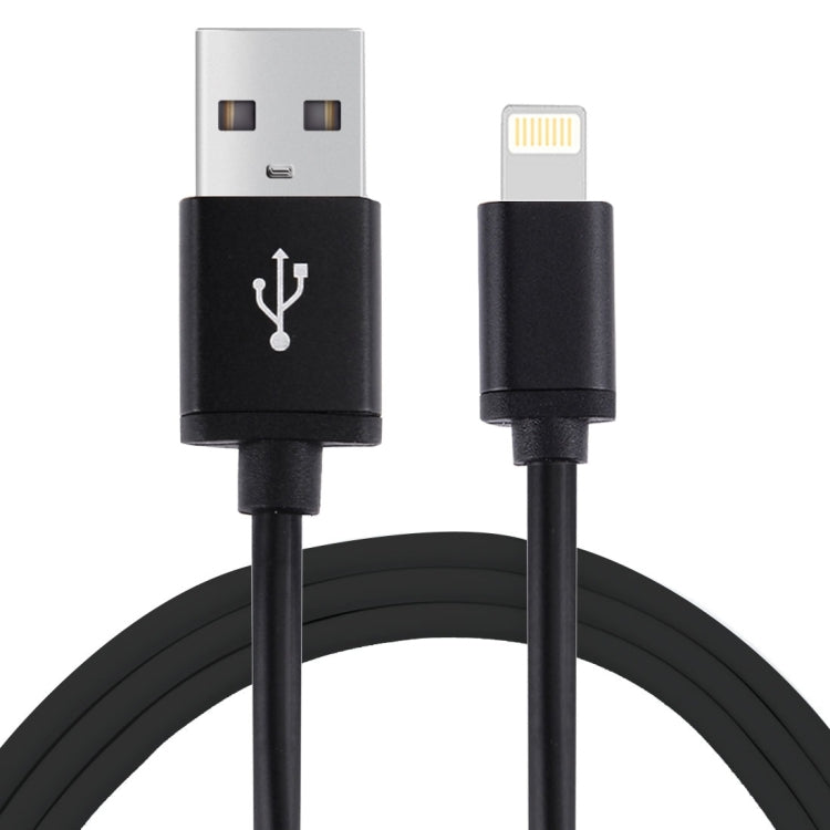 1m 3A 8핀 to USB 데이터 동기화 충전 케이블 아이폰, 아이패드용, 직경: 4 cm