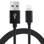 1m 3A 8핀 to USB 데이터 동기화 충전 케이블 아이폰, 아이패드용, 직경: 4 cm