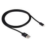 1m 3A 8핀 to USB 데이터 동기화 충전 케이블 아이폰, 아이패드용, 직경: 4 cm