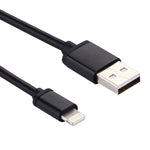 1m 3A 8핀 to USB 데이터 동기화 충전 케이블 아이폰, 아이패드용, 직경: 4 cm