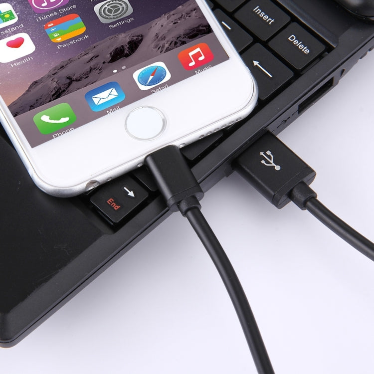 1m 3A 8핀 to USB 데이터 동기화 충전 케이블 아이폰, 아이패드용, 직경: 4 cm