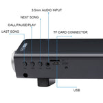 사운드바 LP-08 CE0152 USB MP3 플레이어 2.1CH 블루투스 무선 사운드바 스피커 리모컨 포함, CE0152 블랙, CE0152 골드