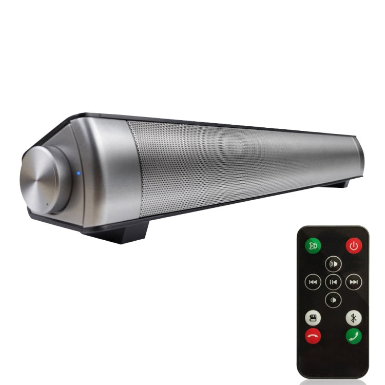사운드바 LP-08 CE0152 USB MP3 플레이어 2.1CH 블루투스 무선 사운드바 스피커 리모컨 포함, CE0152 블랙, CE0152 골드