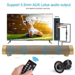 사운드바 LP-08 CE0152 USB MP3 플레이어 2.1CH 블루투스 무선 사운드바 스피커 리모컨 포함, CE0152 블랙, CE0152 골드