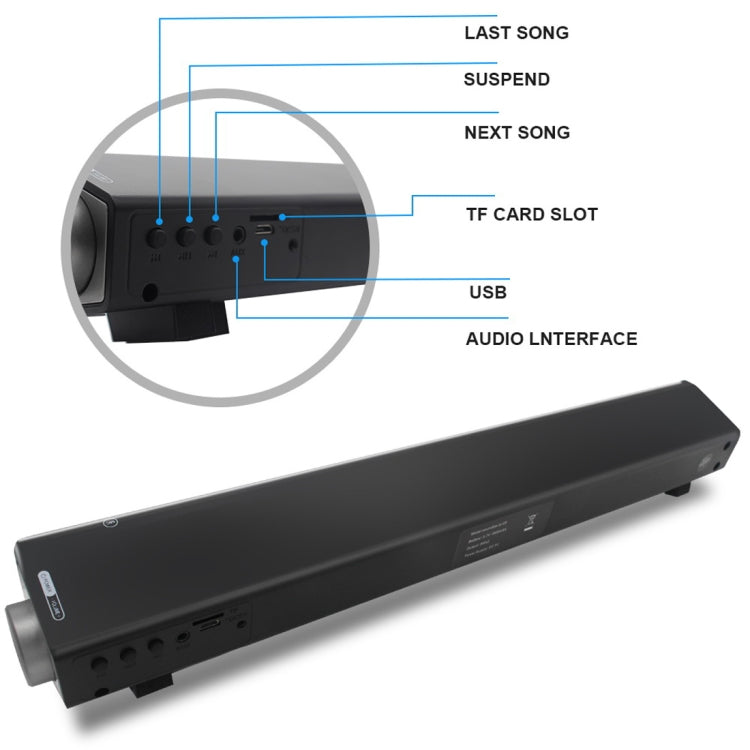 사운드바 LP-08 (CE0150) USB MP3 플레이어 2.1CH 블루투스 무선 사운드바 스피커, CE0150 블랙, CE0150 골드, CE0150 실버