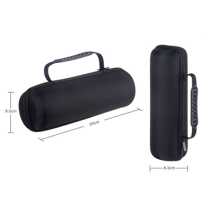 2 in 1 하드 PU 캐리 지퍼 보관 박스 가방 + 소프트 실리콘 커버 JBL Charge 3 블루투스 스피커용 어깨끈 포함