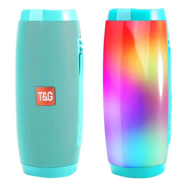 T&G TG157 블루투스 4.2 미니 휴대용 무선 블루투스 스피커, 멜로디 컬러풀 라이트 포함