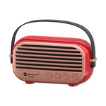 NewRixing NR-3000 스타일리시 가정용 블루투스 스피커, 핸즈프리 통화 기능, TF 카드 & USB & FM & AUX 지원