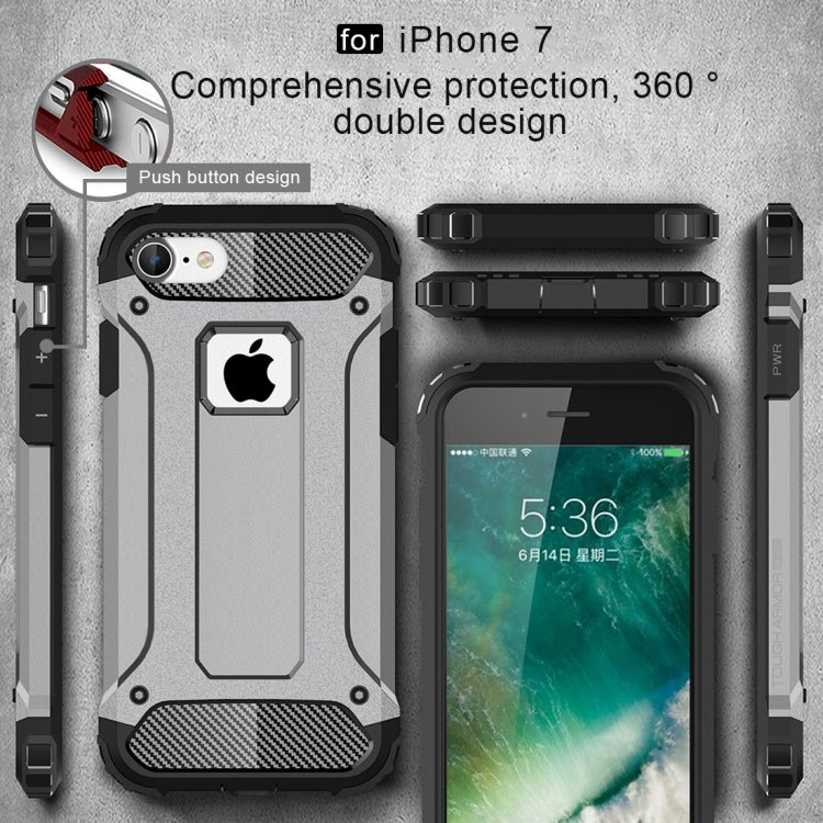 For iPhone 7 Armor TPU + PC Combination Phone Case, For iPhone 7, For iPhone  7