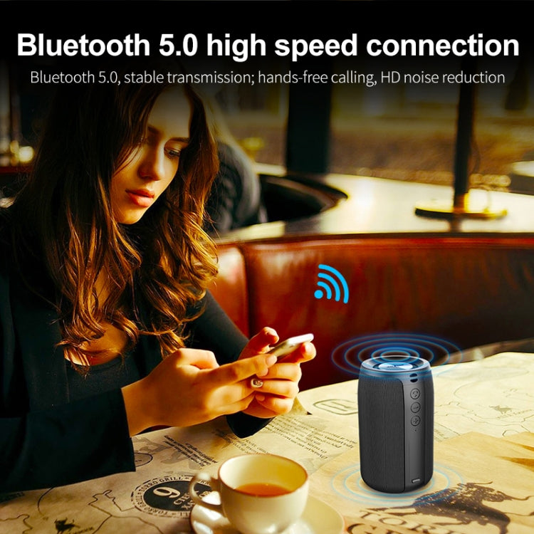 ZEALOT S32 5W 하이파이 베이스 무선 블루투스 스피커, 핸즈프리 / USB / AUX 지원, S32