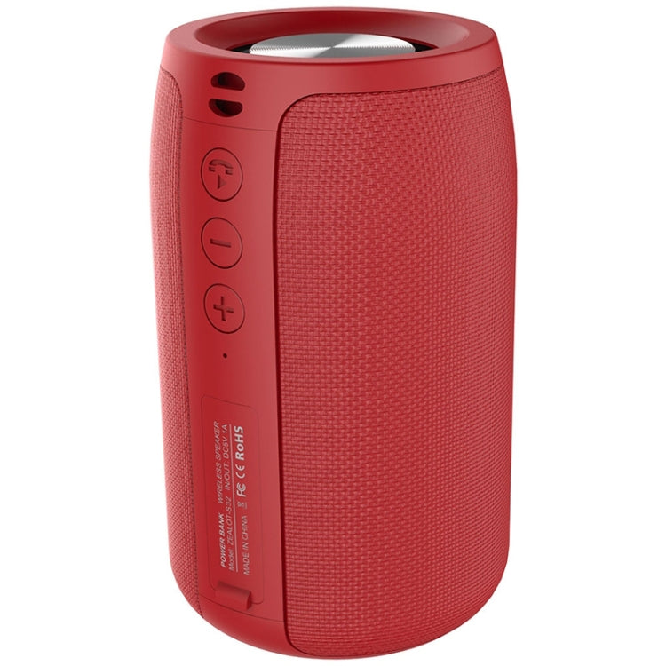ZEALOT S32 5W 하이파이 베이스 무선 블루투스 스피커, 핸즈프리 / USB / AUX 지원, S32