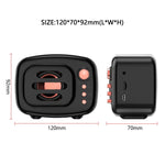 B11 블루투스 5.0 레트로 스타일 무선 블루투스 스피커, 핸즈프리 통화 지원 & 32GB TF 카드 & 3.5mm 오디오 잭