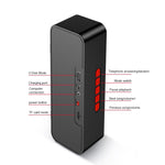 SC211 휴대용 서브우퍼 무선 블루투스 스피커 블루투스 5.0, TF 카드 & U 디스크 & 3.5mm AUX 지원