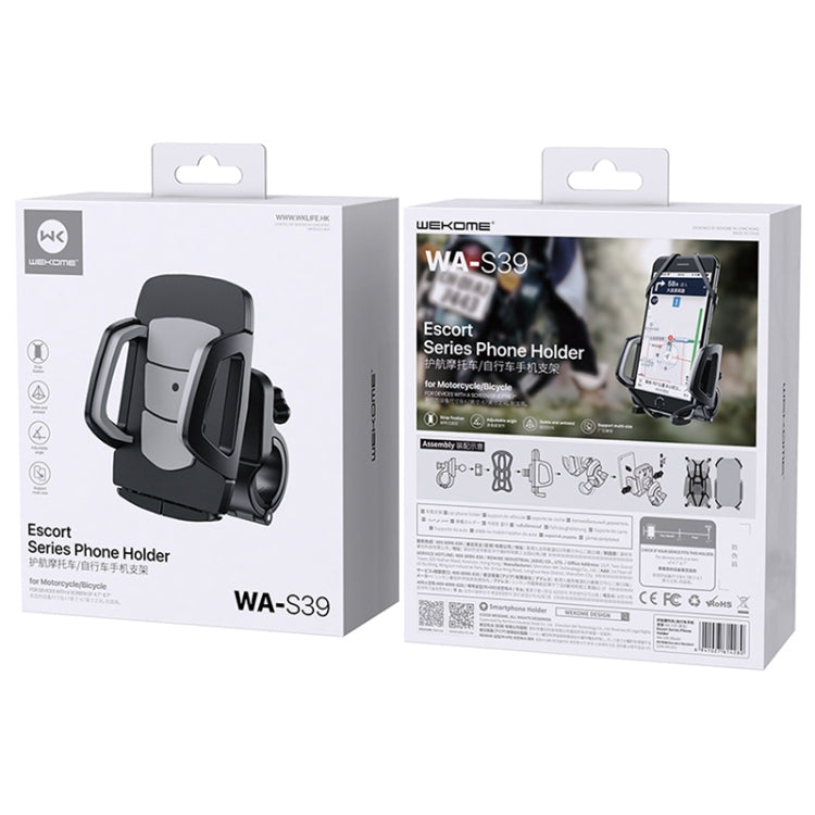 WK WA-S39 Escort Series Phone Holder for Bicycle / Motorcycle, WA-S39  Phone Holder