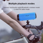 ZEALOT A1 다기능 베이스 무선 블루투스 스피커, 내장 마이크, 블루투스 통화 & AUX & TF 카드 & LED 라이트 지원