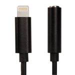 8핀 to 3.5mm 오디오 어댑터, 길이: 약 12cm, iOS 13.1 이상 지원