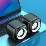 A1 USB 유선 제어 9D 서브우퍼 사운드 미니 유선 스피커, 프리미엄 버전, 프리미엄 버전