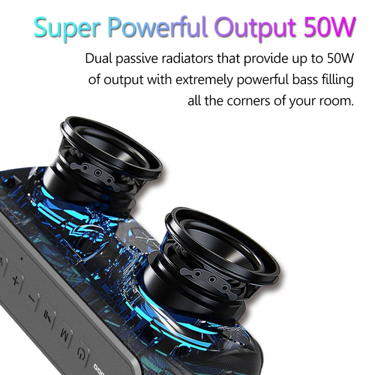 XDOBO X7 TWS 무선 블루투스 스피커 야외 서브우퍼, X7