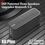 XDOBO X8 Plus 80W 무선 블루투스 스피커 야외 서브우퍼 TWS, TF 카드 및 U 디스크 지원, X8 Plus