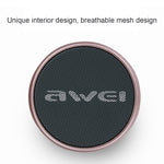 awei Y500 미니 휴대용 무선 블루투스 스피커 3D 스테레오, 내장 마이크, TF 카드 / AUX 지원, Y500