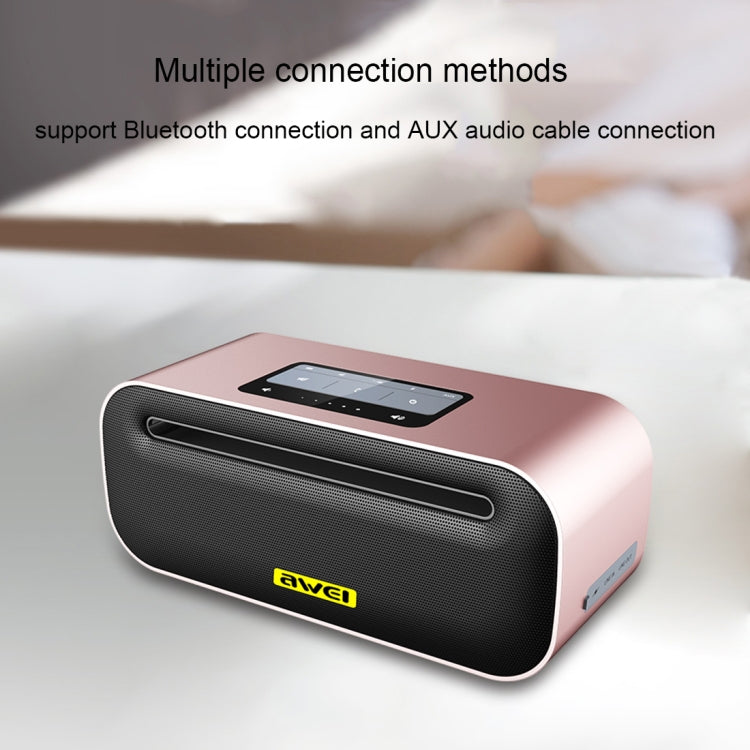 awei Y600 무선 블루투스 스피커, 3D 스테레오, 내장 마이크, TF 카드 / AUX / NFC 지원, Y600