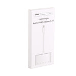 5 in 1 8핀 to USB 허브 및 USB-C / Type-C 및 3.5mm 이어폰 및 SD 및 TF 카드 리더기