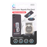 CPS-013 360 Degrees Rotate Freely Removable Magnetic Ring Stand Phone Holder, Support Wireless Charging