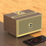 Oneder V6 휴대용 무선 블루투스 스피커, 핸즈프리 & FM & TF 카드 & AUX & USB 드라이브 지원