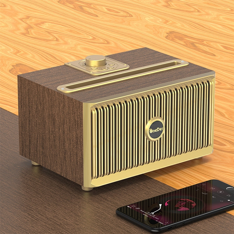 Oneder V6 휴대용 무선 블루투스 스피커, 핸즈프리 & FM & TF 카드 & AUX & USB 드라이브 지원