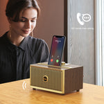 Oneder V6 휴대용 무선 블루투스 스피커, 핸즈프리 & FM & TF 카드 & AUX & USB 드라이브 지원