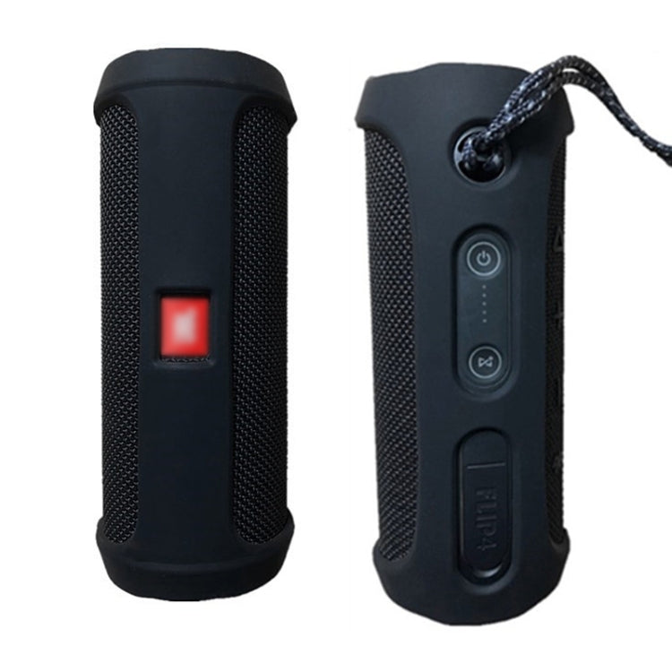 Portable Silica Gel Bluetooth Speaker Protective Case for JBL Flip4