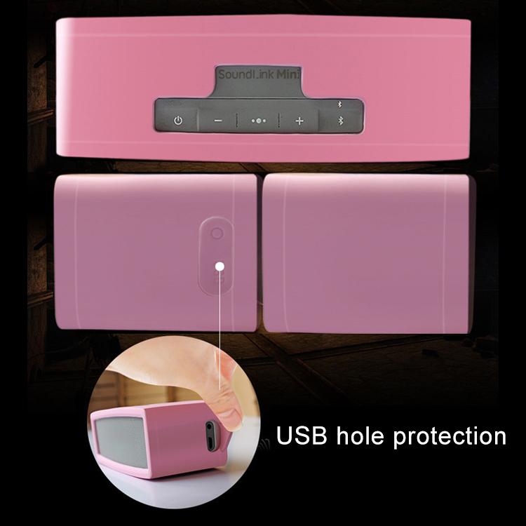 Bose Soundlink Mini 1 / 2용 휴대용 충격 방지 부드러운 실리카겔 블루투스 스피커 보호 케이스