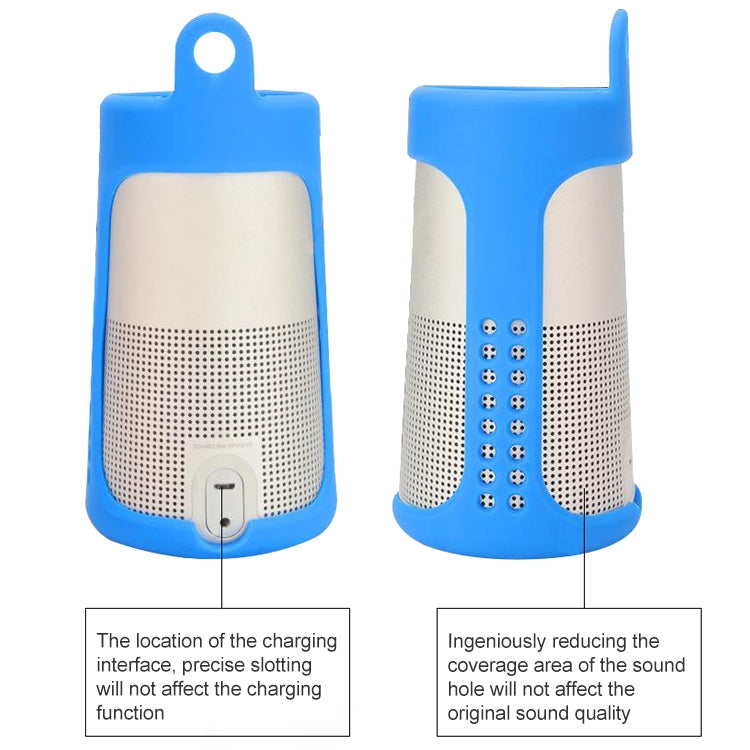 Bose Soundlink Revolve용 휴대용 충격 방지 실리카겔 블루투스 스피커 보호 케이스