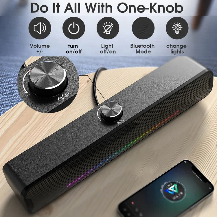 L16 야외용 휴대용 RGB 라이트 하이파이 USB 블루투스 무선 스피커, L16