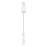 8핀 수컷 to 3.5mm 오디오 암컷 어댑터 케이블, iOS 10.3.1 이상 지원