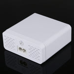 899 30W QC 3.0 6 USB 포트 고속 충전기 LCD 디지털 디스플레이 포함, EU 플러그, 899
