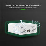 899 30W QC 3.0 6 USB 포트 고속 충전기 LCD 디지털 디스플레이 포함, EU 플러그, 899