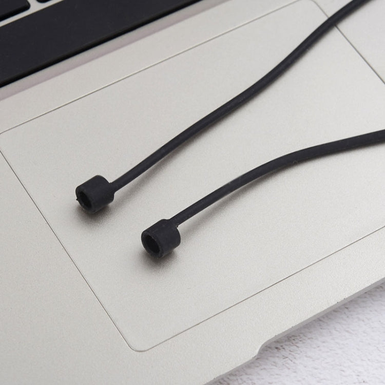 무선 블루투스 이어폰 분실 방지 스트랩 실리콘 유니섹스 헤드폰 분실 방지 라인 Apple AirPods 1/2용, 케이블 길이: 60cm