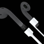 무선 블루투스 이어폰 분실 방지 스트랩 실리콘 유니섹스 헤드폰 분실 방지 라인 Apple AirPods 1/2용, 케이블 길이: 60cm